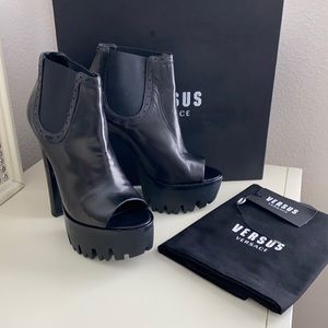 Versus Versace platform booties